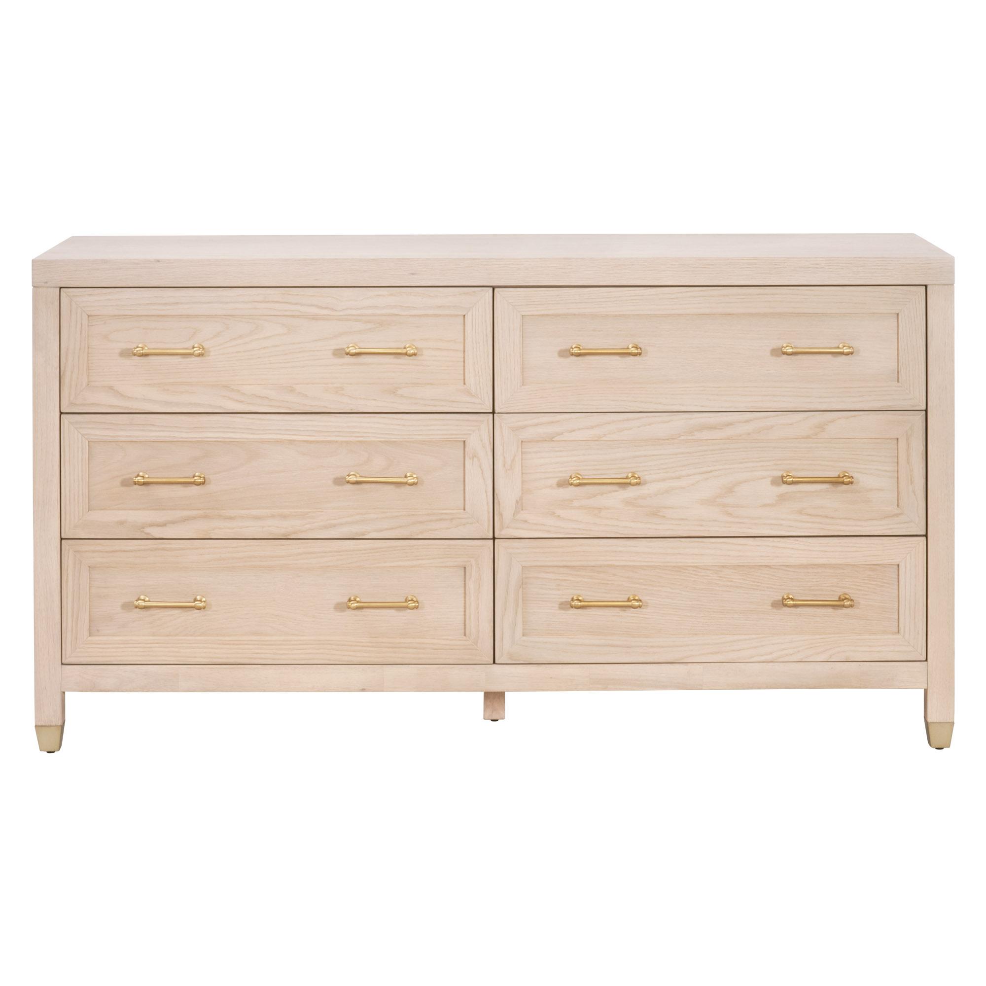 Stella 6 Drawer Double Dresser